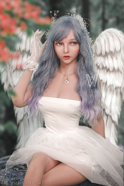 WM Dolls presents Alisan: Love Doll with Gray Hair and Angel Wings, Head No. 432