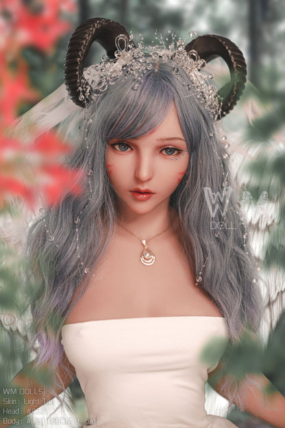 WM Dolls presents Alisan: Love Doll with Gray Hair and Angel Wings, Head No. 432