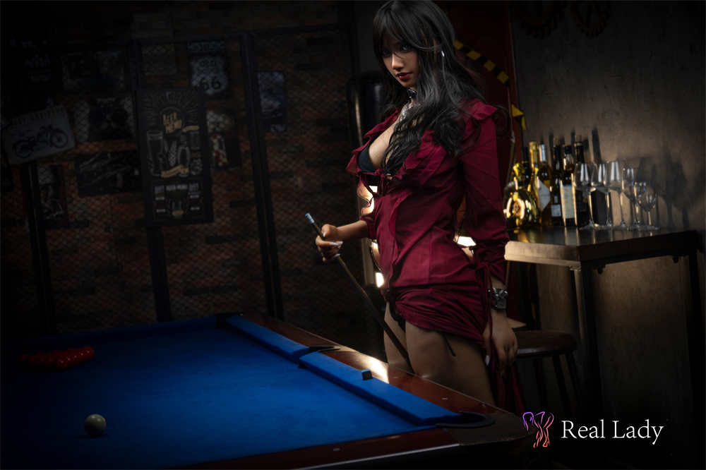 Image of RealLady 170 cm Silicone - Rita, with lifelike features, love doll