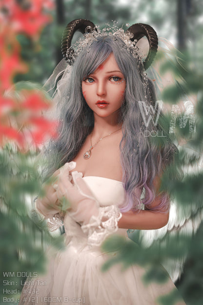 WM Dolls presents Alisan: Love Doll with Gray Hair and Angel Wings, Head No. 432