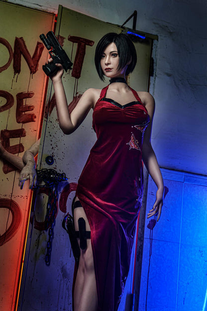 Ada Wong : 166cm, E-Cup, Full Silicon Gamelady Sex Doll Any Love Doll GameLady