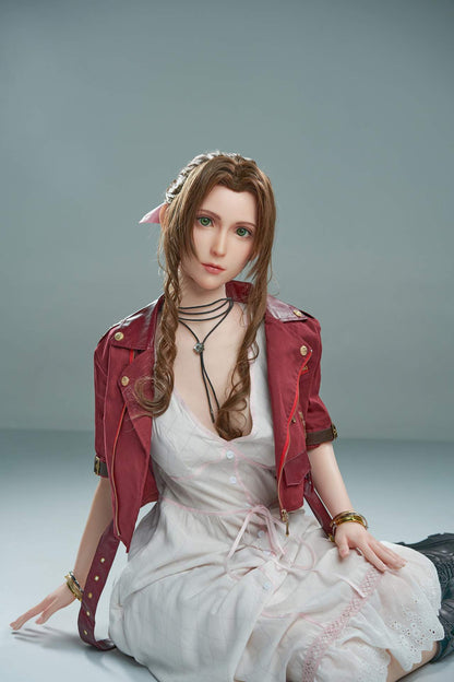 Aerith Gamelady Sex Doll: Full Silicon, 167cm, Inspired by Final Fantasy VII Any Love Doll GameLady