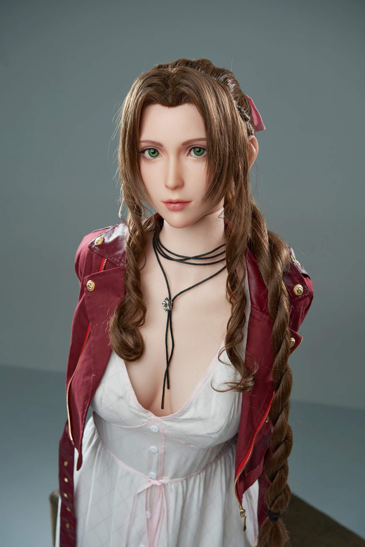 Aerith Gamelady Sex Doll: Full Silicon, 167cm, Inspired by Final Fantasy VII Any Love Doll GameLady