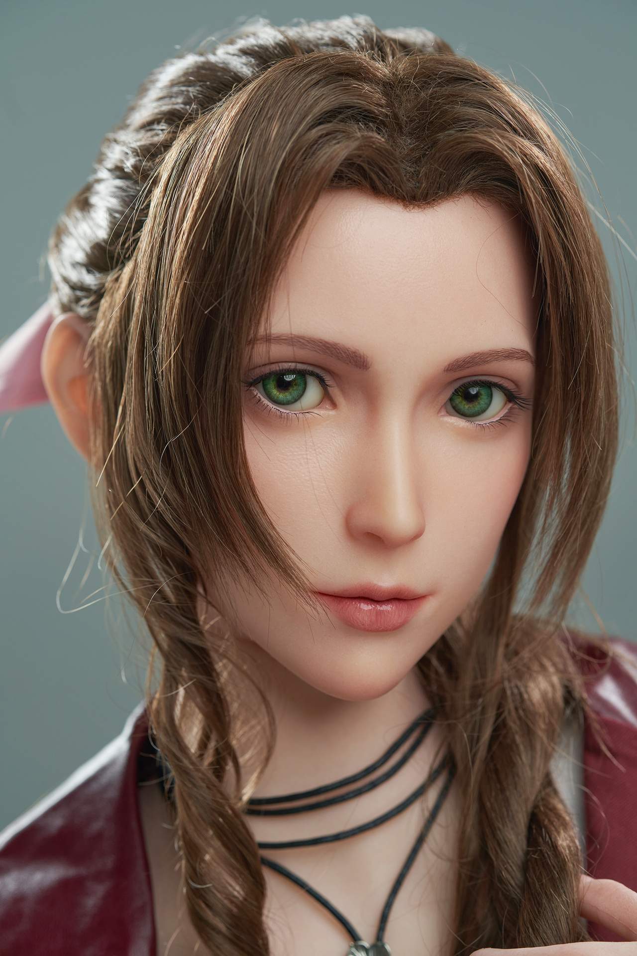 Aerith Gamelady Sex Doll: Full Silicon, 167cm, Inspired by Final Fantasy VII Any Love Doll GameLady