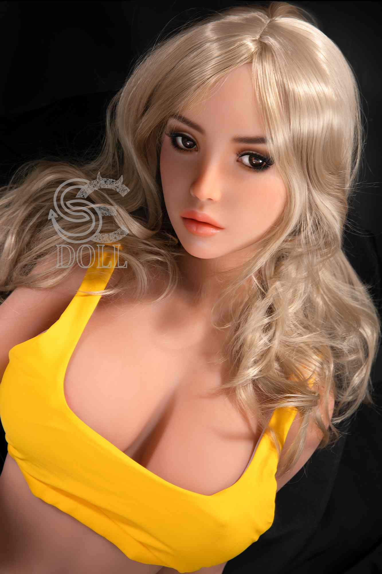 Audrey from SEDoll TPE Love Doll with Blonde Hair and Trendy Denim Skirt Any Love Doll SEdoll TPE