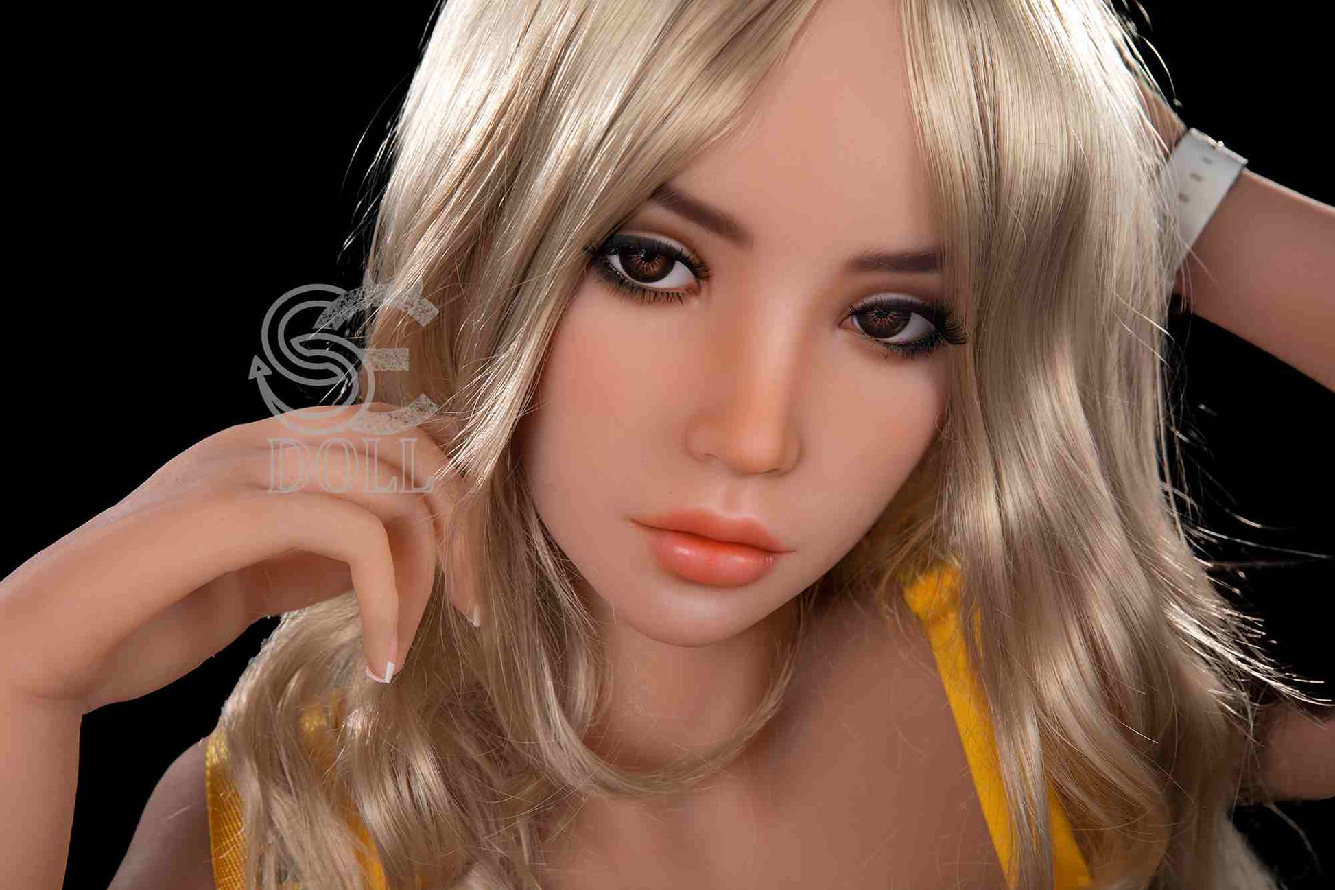 Audrey from SEDoll TPE Love Doll with Blonde Hair and Trendy Denim Skirt Any Love Doll SEdoll TPE