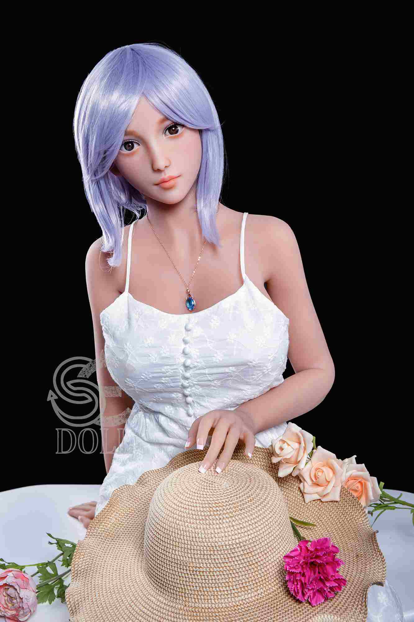 Bryony Blue Haired Love Doll From SEDoll Seductive Teen Fantasy Any Love Doll SEdoll TPE