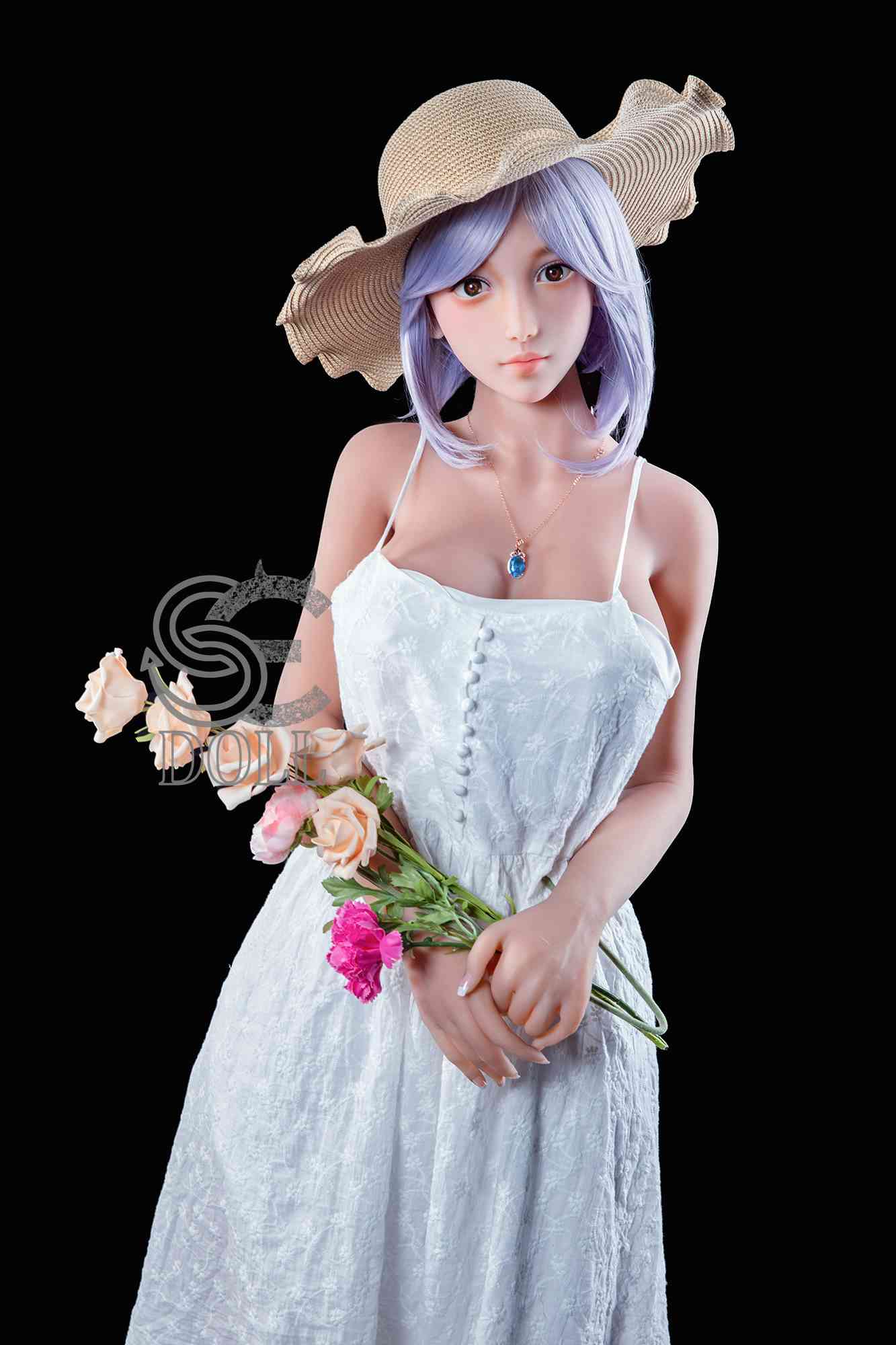 Bryony Blue Haired Love Doll From SEDoll Seductive Teen Fantasy Any Love Doll SEdoll TPE