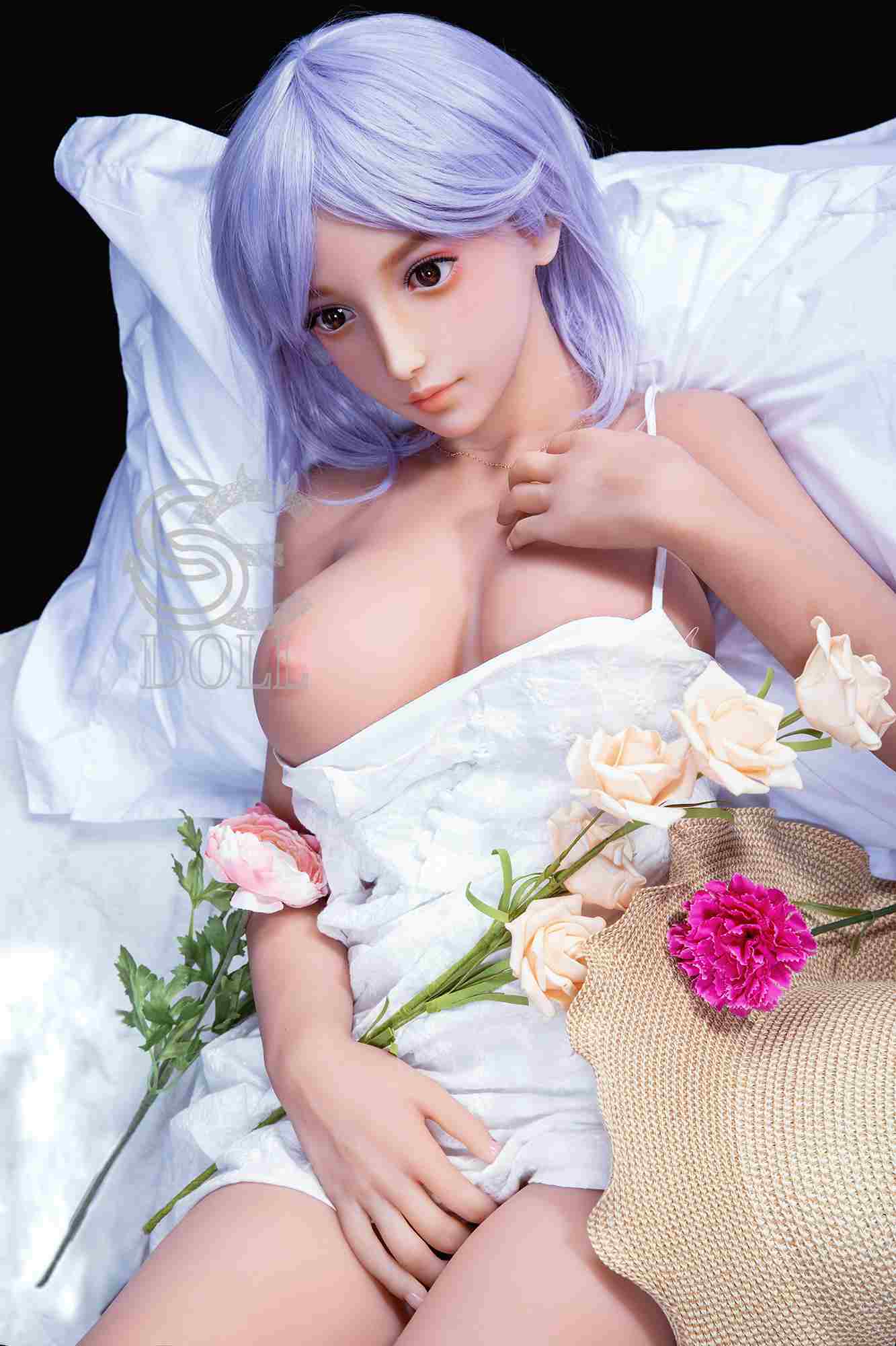 Bryony Blue Haired Love Doll From SEDoll Seductive Teen Fantasy Any Love Doll SEdoll TPE