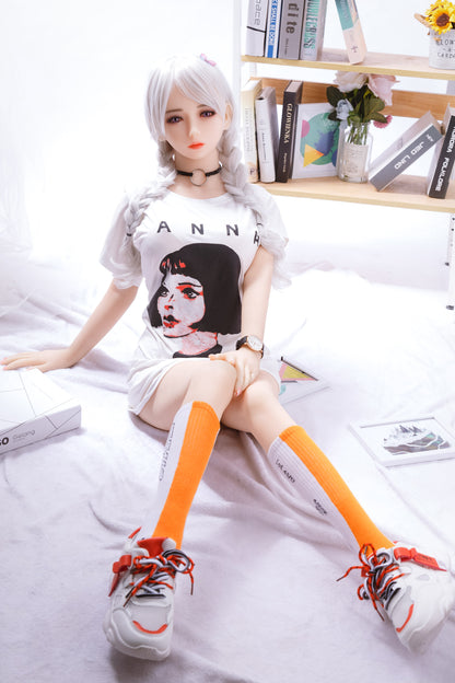 Cheryl - 158cm +#113 Sporty Hip Hop Style long hair beautiful doll -TPE Sex Doll by Anmodolls