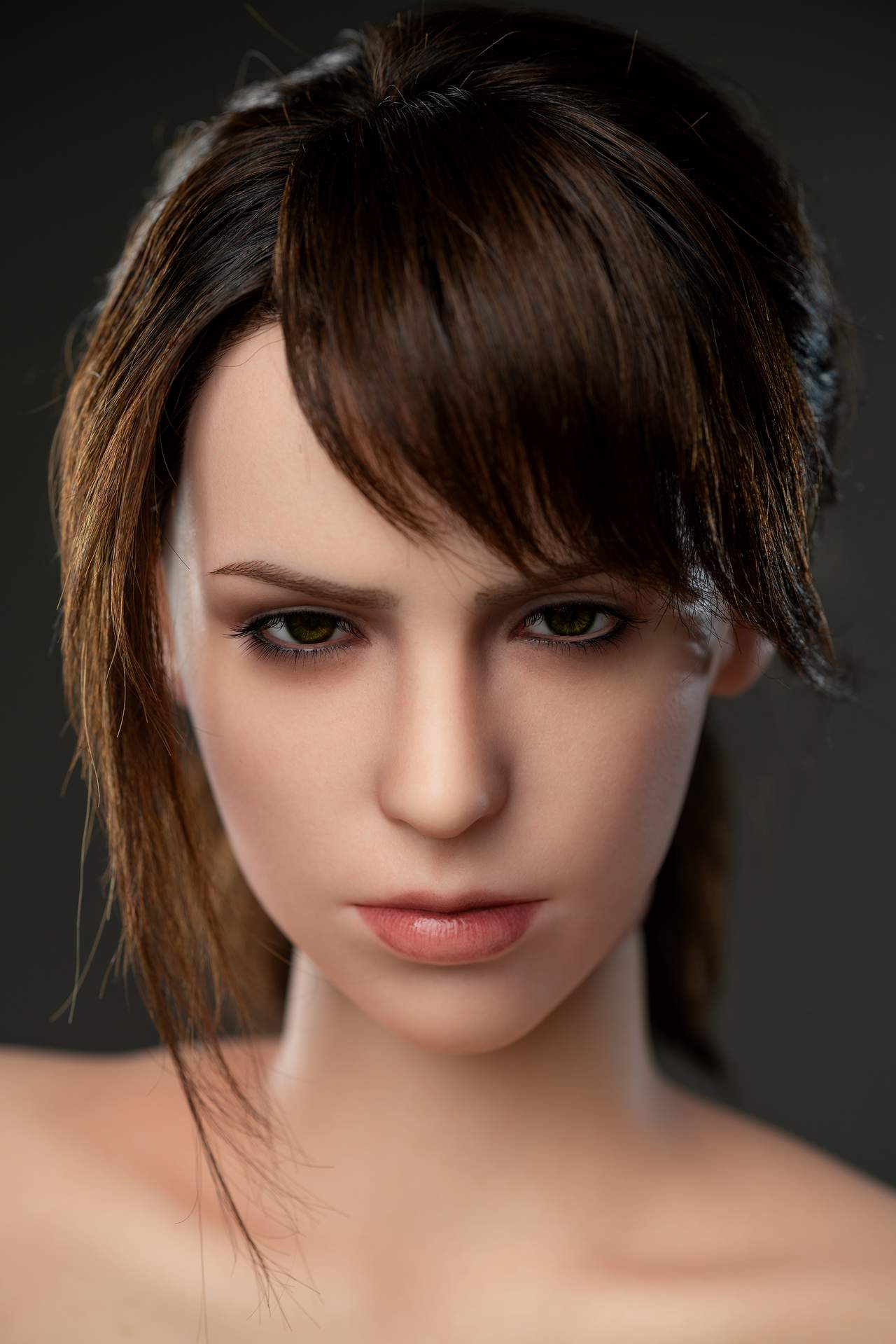 D-Cup Gamelady Sex Doll - Quiet from Metal Gear, Full Silicon Body Any Love Doll GameLady