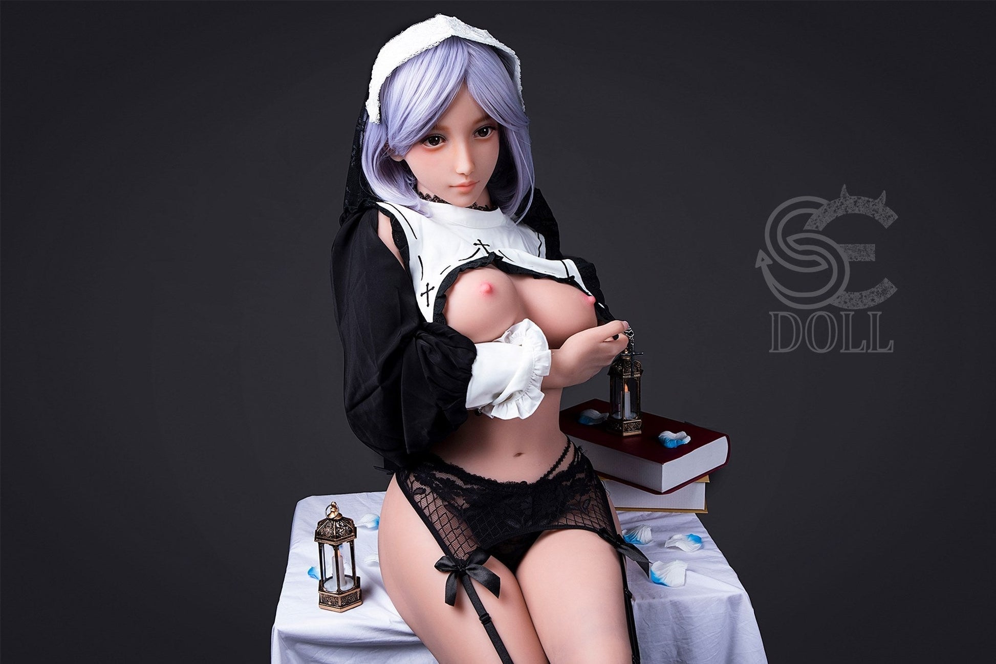 Discover Your Fantasies with Tamara, Blue Haired TPE Love Doll by SEDoll for Your Ultimate Desires Any Love Doll SEdoll TPE