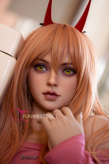 Funwest Haley: Blonde Anime Superhero Doll for Bathroom Adventures (USA Stock)