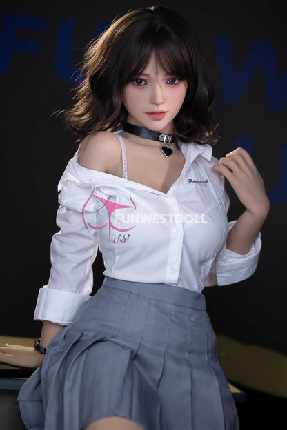 Funwest Shana: 155cm Hot Asian Schoolgirl Doll with F-Cup Breasts (USA Stock)