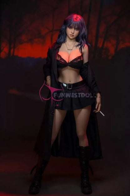 Funwest Lily: 157cm TPE Doll with G-Cup Breasts Cigarette Pleasures (USA Stock)