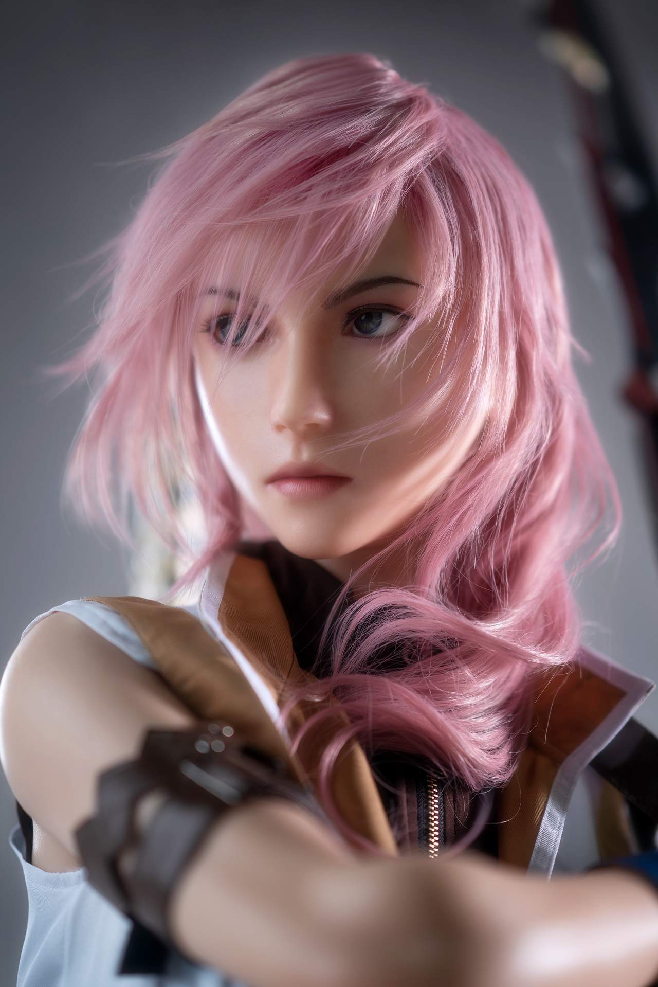 Final Fantasy Star Lightning: Gamelady Sex Doll, 171cm, G-Cup Any Love Doll GameLady