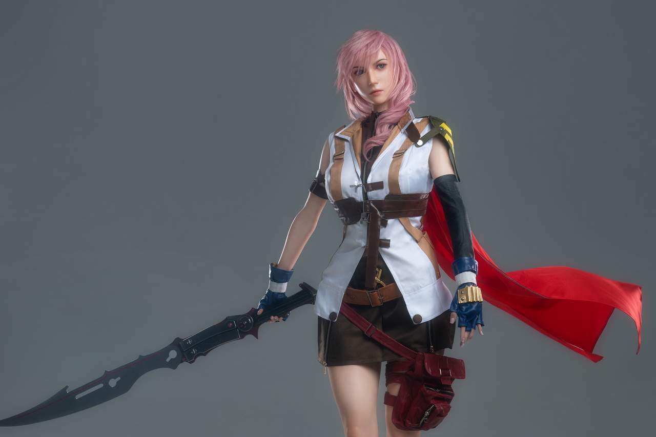 Final Fantasy Star Lightning: Gamelady Sex Doll, 171cm, G-Cup Any Love Doll GameLady