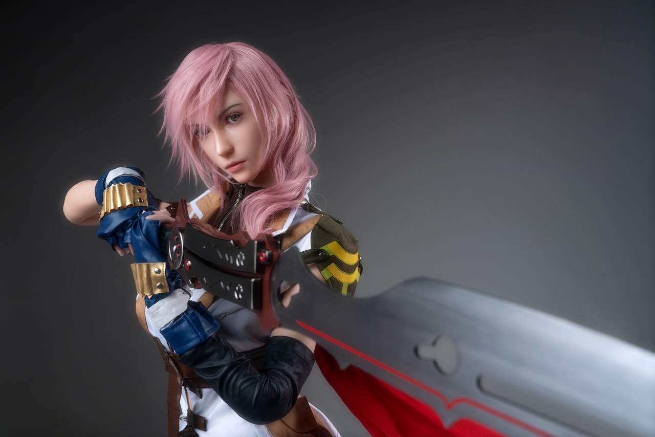 Final Fantasy Star Lightning: Gamelady Sex Doll, 171cm, G-Cup Any Love Doll GameLady