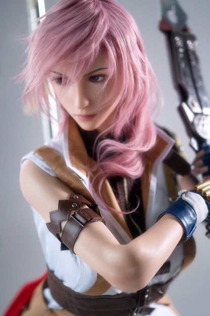 Final Fantasy Star Lightning: Gamelady Sex Doll, 171cm, G-Cup Any Love Doll GameLady