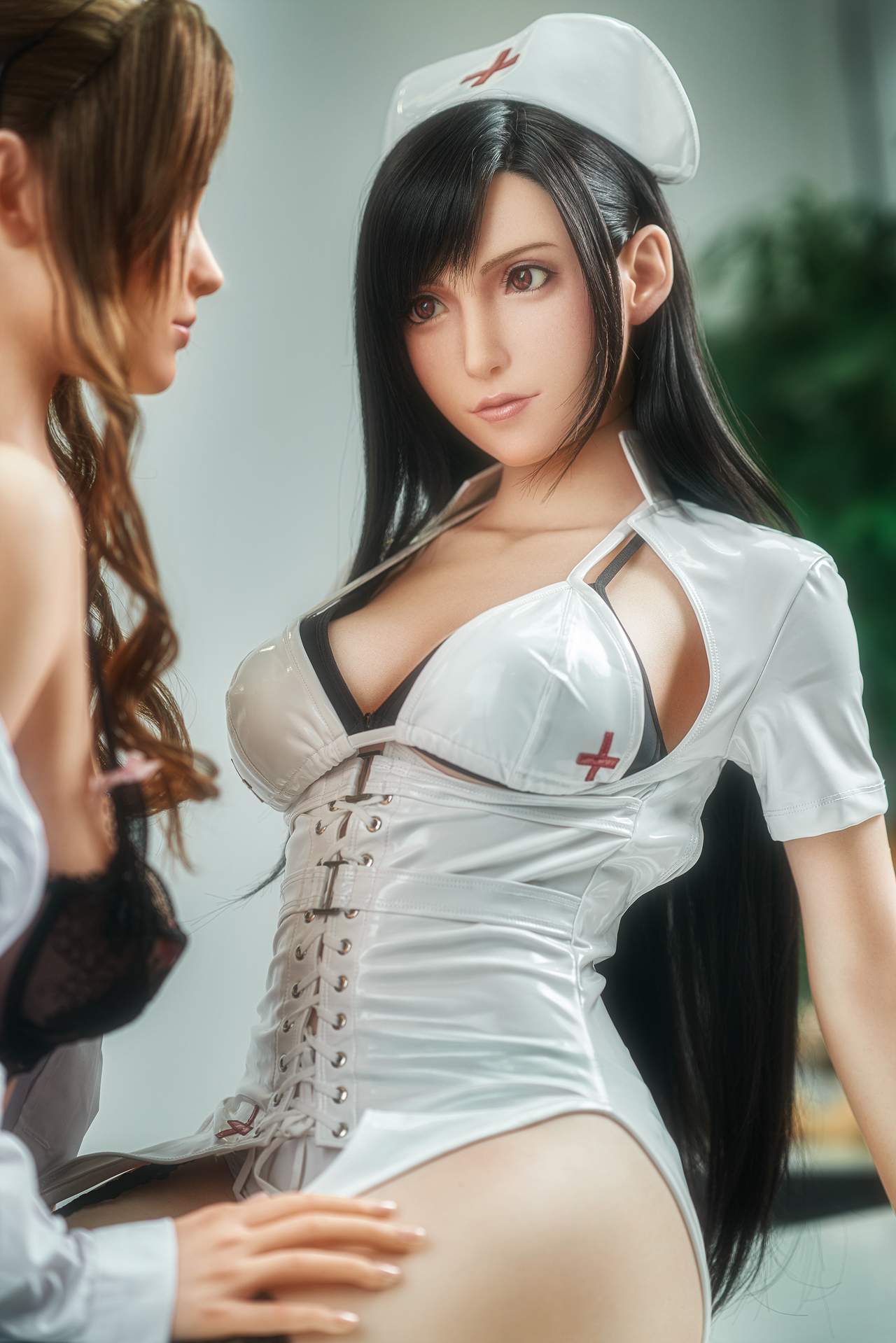 Full Silicon Gamelady Tifa Sex Doll - 168cm, D-Cup, Hot Video Game Actress Any Love Doll GameLady