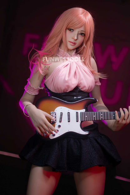 Funwest Love Doll: 157cm Blonde Musician with C-Cup Breasts Any Love Doll Funwest