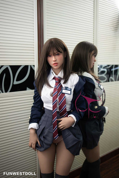 Funwest Love Doll: Aiyana - Teen Fantasy with C-Cup Breasts in Alluring School Uniform Any Love Doll Funwest