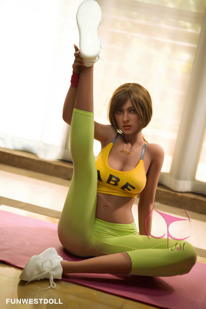 Funwest Love Doll Bonnie: 165cm Athletic Teen in Yellow Sportswear Any Love Doll Funwest