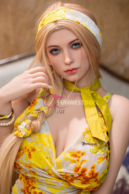 Funwest Love Doll Marlee 140cm Blonde BBW Stylist with G-Cup Breasts Any Love Doll Funwest