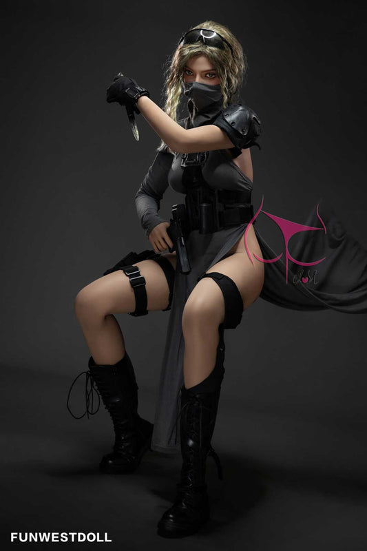 Funwest Love Doll Zuri: 155cm Sexy Teen SWAT Team Member with F-Cup Breasts Any Love Doll Funwest