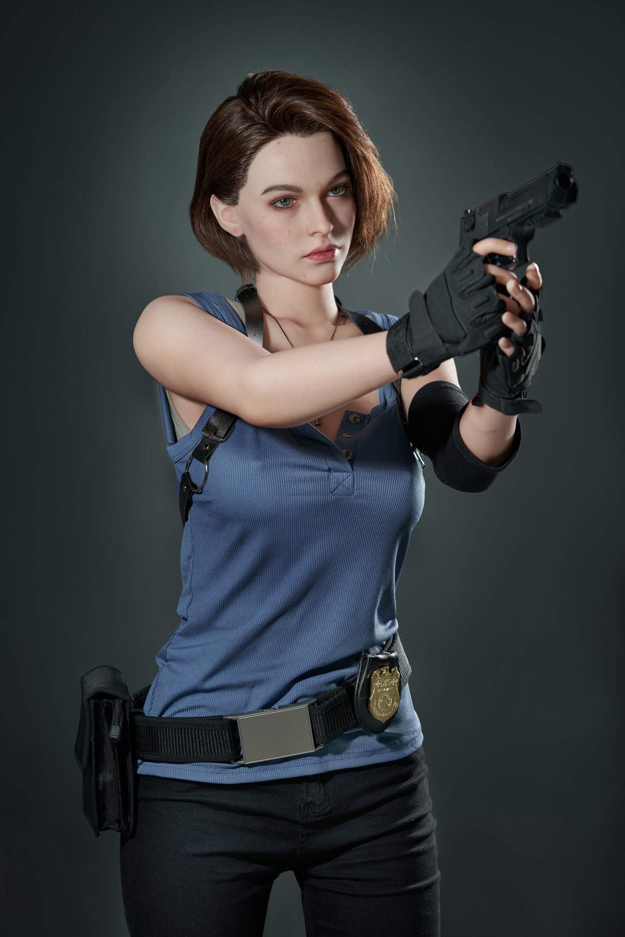 Gamelady Sex Doll Jill: Resident Evil 3's Hottest Actress in Full Silicon Any Love Doll GameLady