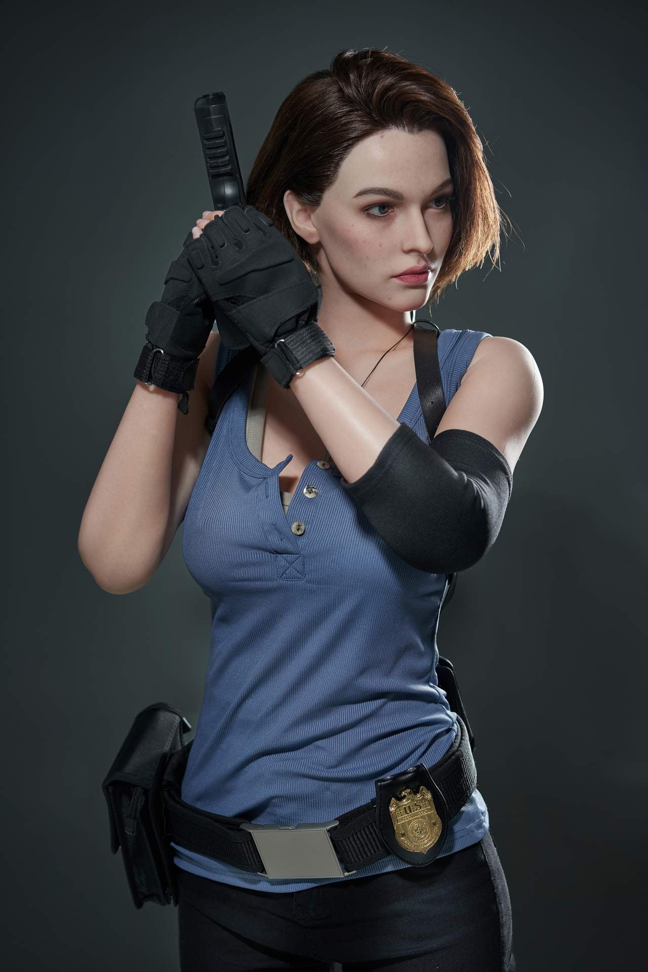 Gamelady Sex Doll Jill: Resident Evil 3's Hottest Actress in Full Silicon Any Love Doll GameLady