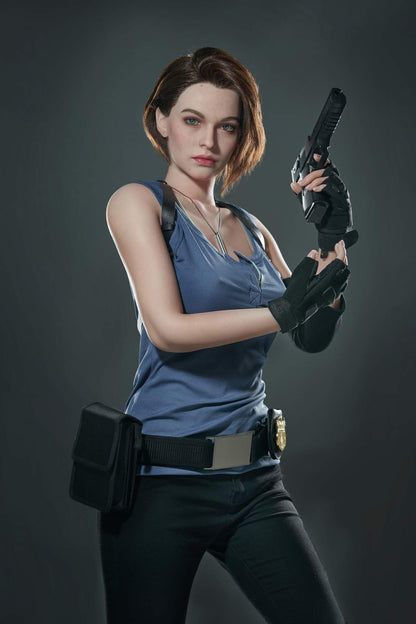 Gamelady Sex Doll Jill: Resident Evil 3's Hottest Actress in Full Silicon Any Love Doll GameLady