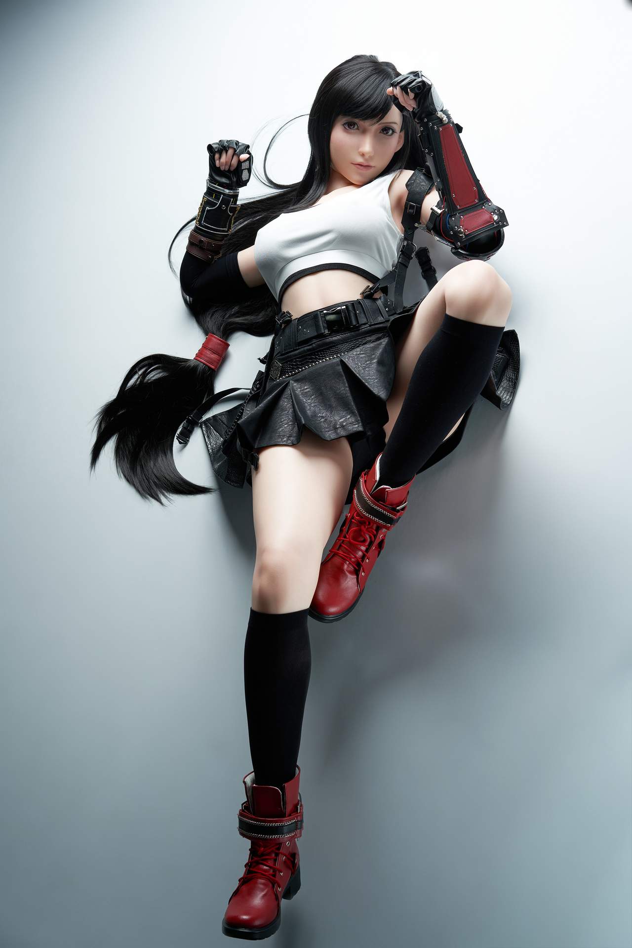 Gamelady Tifa Sex Doll: 168cm Full Silicon, Hot Figure from Final Fantasy VII Any Love Doll GameLady