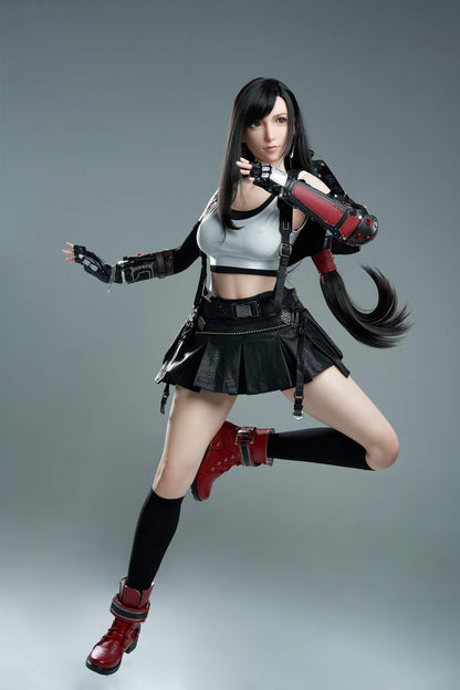 Gamelady Tifa Sex Doll: 168cm Full Silicon, Hot Figure from Final Fantasy VII Any Love Doll GameLady