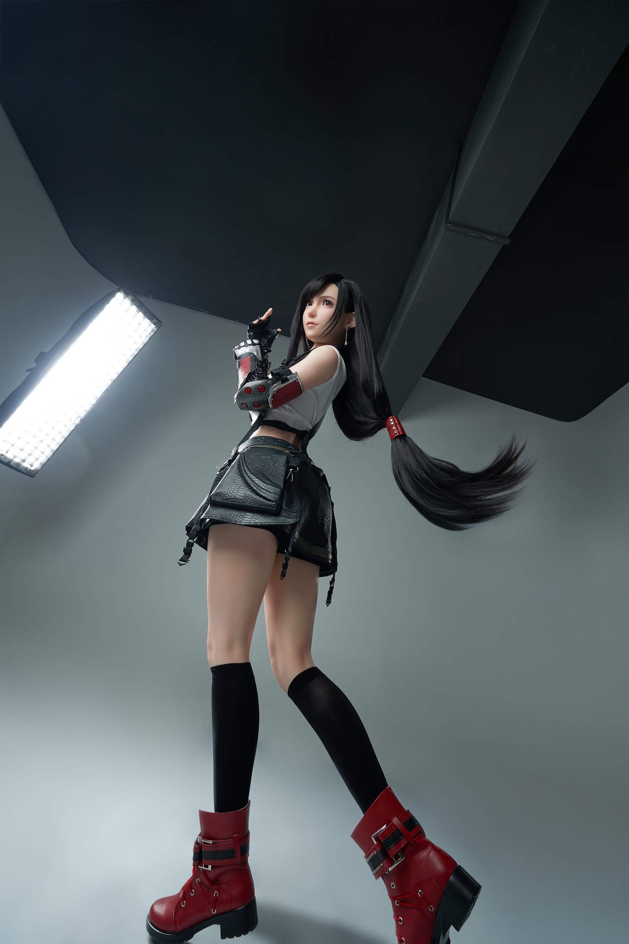 Gamelady Tifa Sex Doll: 168cm Full Silicon, Hot Figure from Final Fantasy VII Any Love Doll GameLady