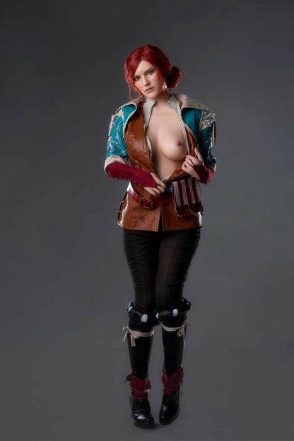 Gamelady's Triss - 168cm Witcher Actress Sex Doll, D-Cup and Round Butt Any Love Doll GameLady