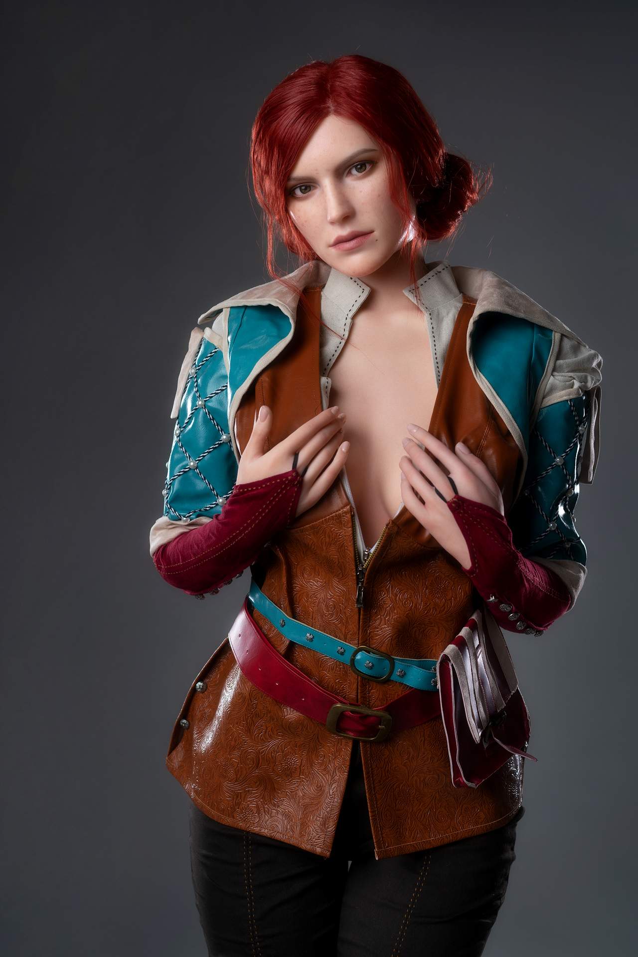 Gamelady's Triss - 168cm Witcher Actress Sex Doll, D-Cup and Round Butt Any Love Doll GameLady