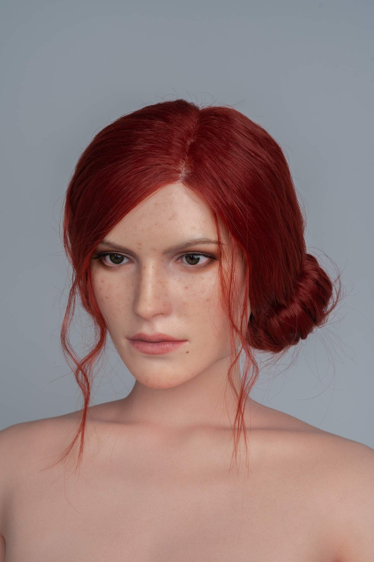 Gamelady's Triss - 168cm Witcher Actress Sex Doll, D-Cup and Round Butt Any Love Doll GameLady