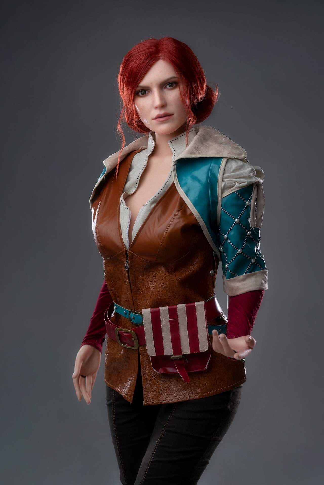 Gamelady's Triss - 168cm Witcher Actress Sex Doll, D-Cup and Round Butt Any Love Doll GameLady