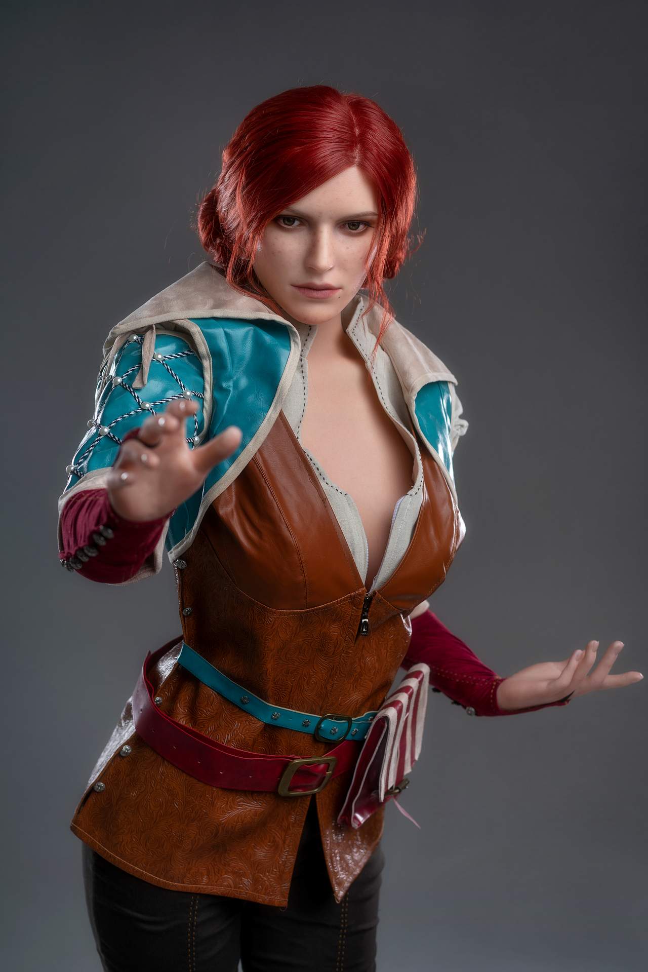 Gamelady's Triss - 168cm Witcher Actress Sex Doll, D-Cup and Round Butt Any Love Doll GameLady