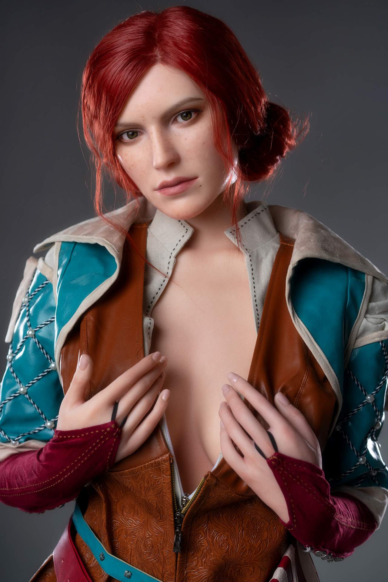 Gamelady's Triss - 168cm Witcher Actress Sex Doll, D-Cup and Round Butt Any Love Doll GameLady