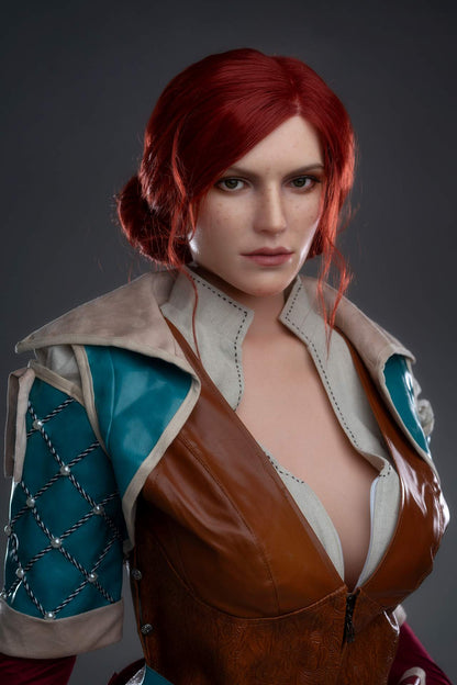 Gamelady's Triss - 168cm Witcher Actress Sex Doll, D-Cup and Round Butt Any Love Doll GameLady