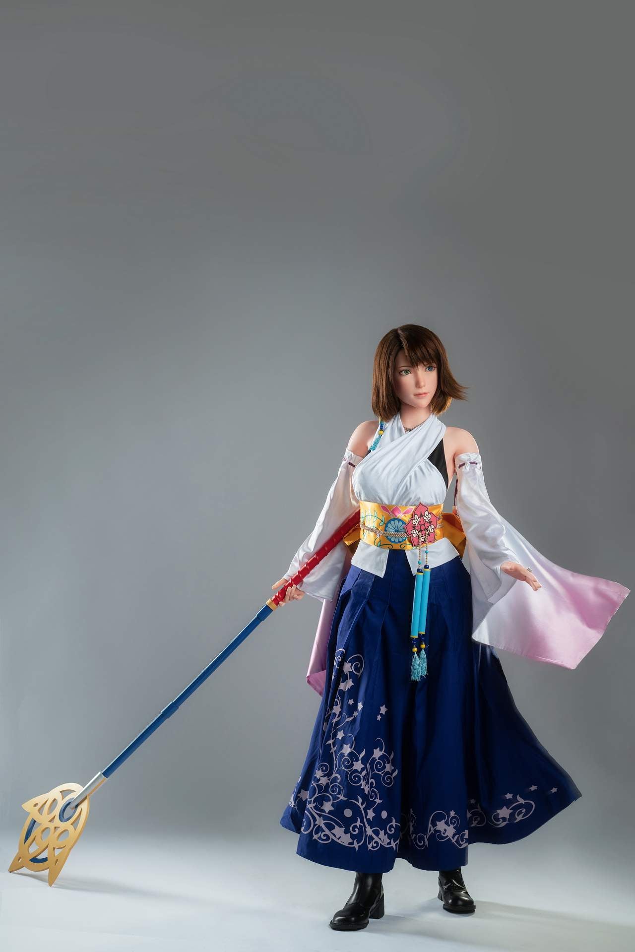 Gamelady's Yuna Sex Doll: 167cm Full Silicon, From Final Fantasy X Any Love Doll GameLady