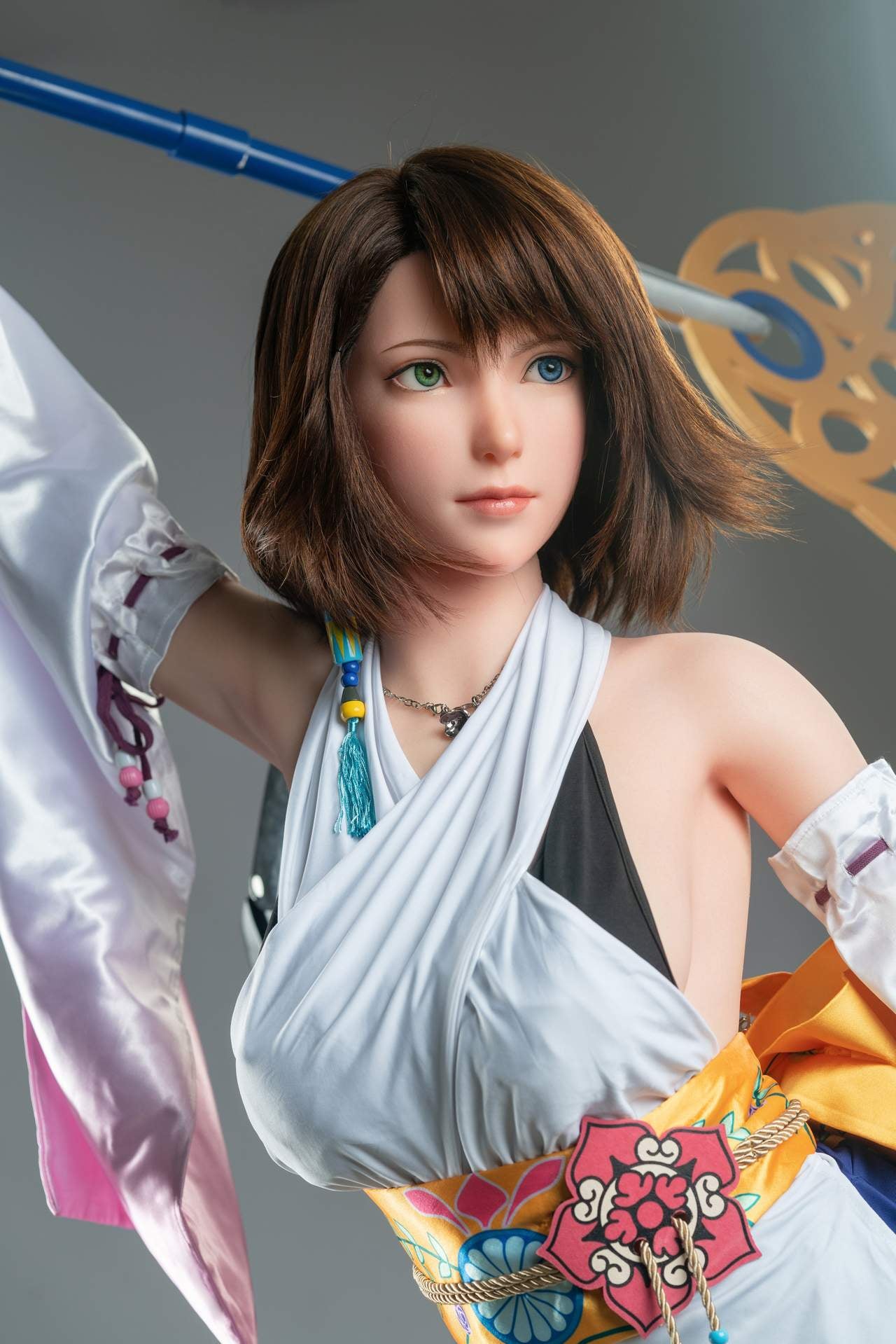 Gamelady's Yuna Sex Doll: 167cm Full Silicon, From Final Fantasy X Any Love Doll GameLady