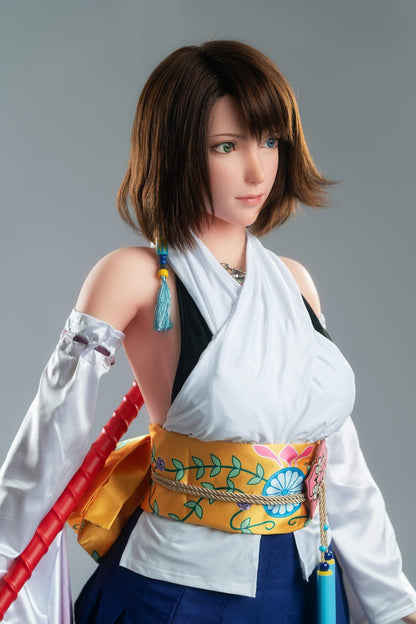 Gamelady's Yuna Sex Doll: 167cm Full Silicon, From Final Fantasy X Any Love Doll GameLady