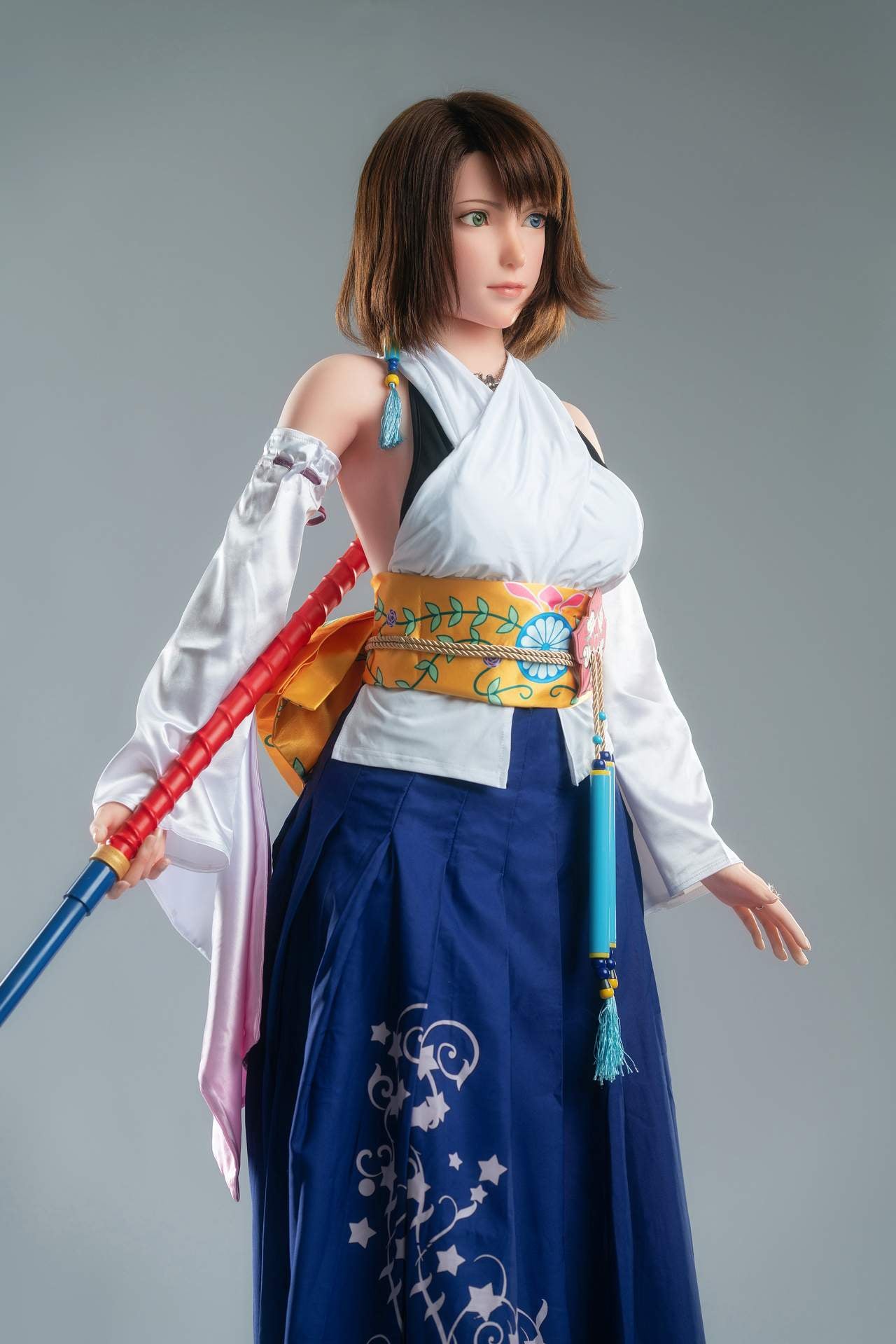 Gamelady's Yuna Sex Doll: 167cm Full Silicon, From Final Fantasy X Any Love Doll GameLady