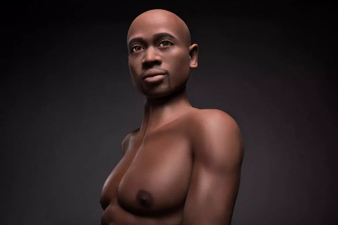 Introducing Irontech Dolls Black Male Love Doll - Magnus - Experience Unmatched Pleasure Any Love Doll IRONTECH MALE DOLLS - TPE