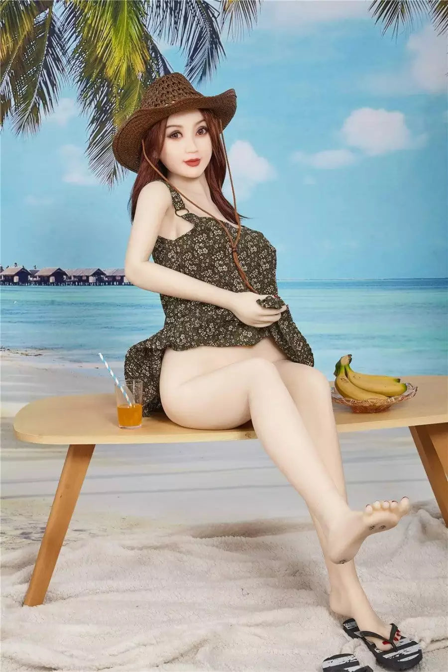 Irontech Nannie - Playful Asian Love Doll with Banana | TPE Sex Doll Any Love Doll IRONTECH DOLLS - TPE