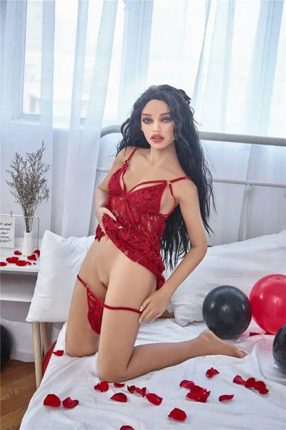 Irontech Valantena - Valentine’s Day Sex Doll in Hot Red Lingerie | TPE Love Doll Any Love Doll IRONTECH DOLLS - TPE