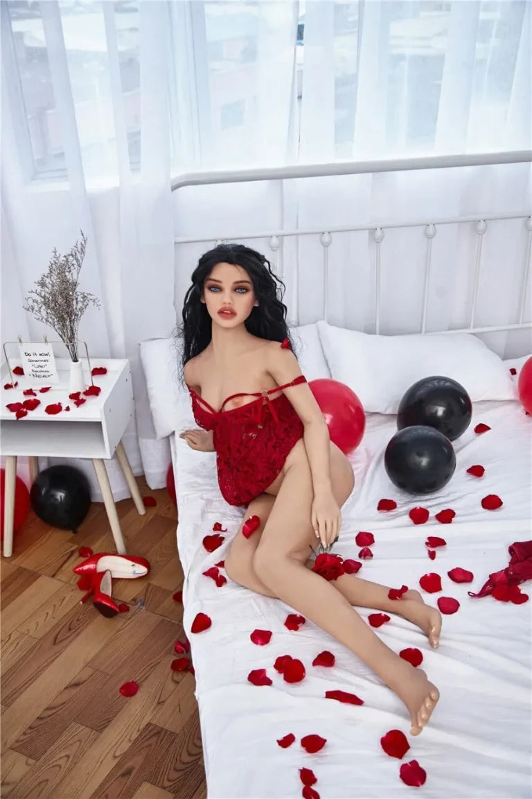 Irontech Valantena - Valentine’s Day Sex Doll in Hot Red Lingerie | TPE Love Doll Any Love Doll IRONTECH DOLLS - TPE